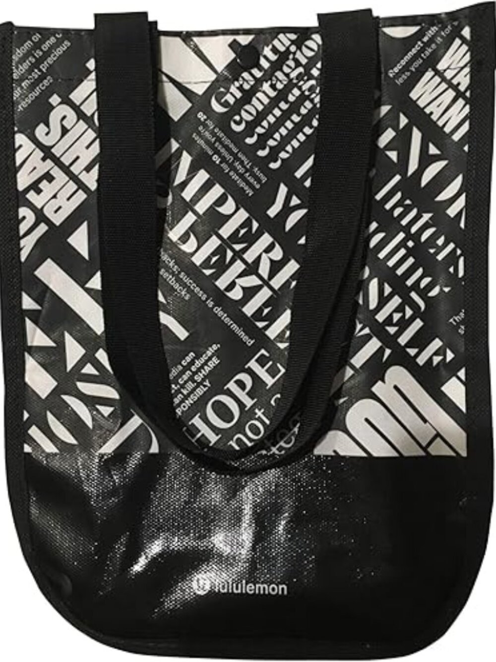 Lululemon 20th Anniversary Small Reusable Tote Carryall Gym Bag
